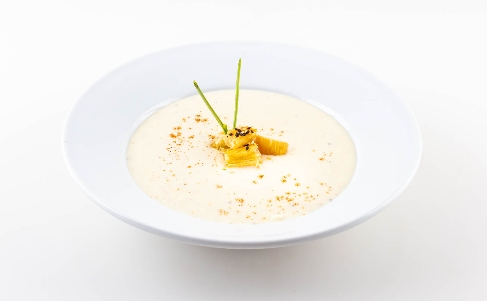 Crema de poro y papa